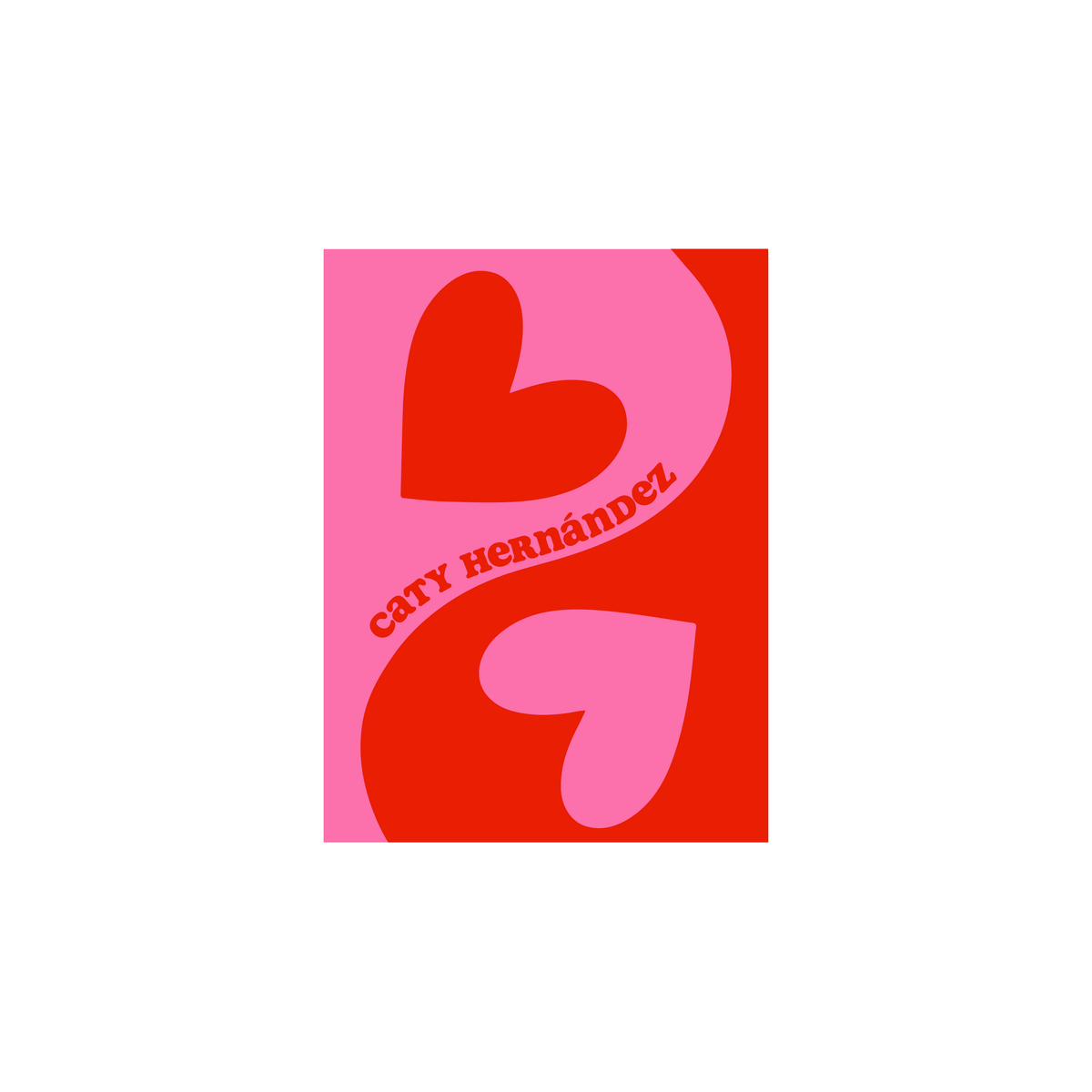 STICKER | RED AND PINK– Velvet Design Shop