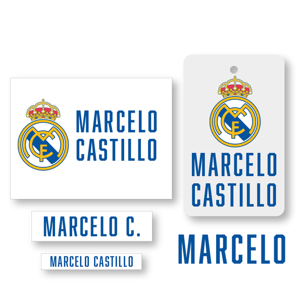 SET ESCOLAR REAL MADRID WHITE